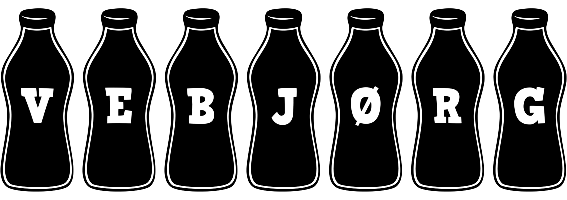 Vebjørg bottle logo