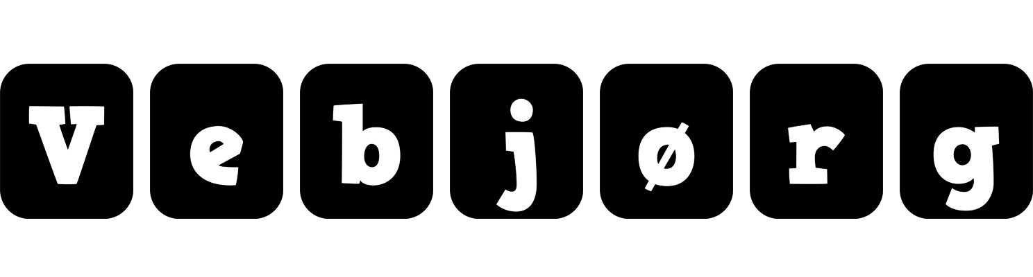 Vebjørg box logo