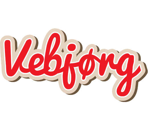 Vebjørg chocolate logo