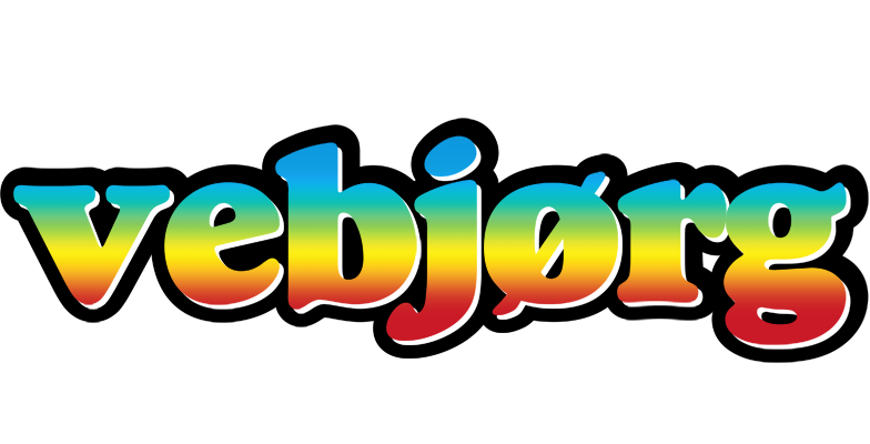 Vebjørg color logo