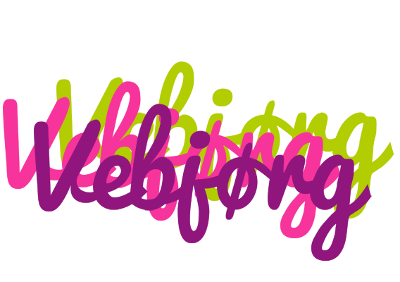 Vebjørg flowers logo