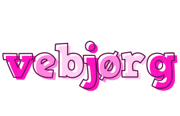 Vebjørg hello logo