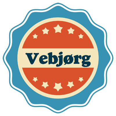 Vebjørg labels logo