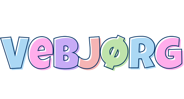 Vebjørg pastel logo