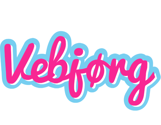 Vebjørg popstar logo
