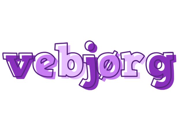 Vebjørg sensual logo