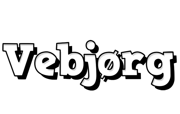 Vebjørg snowing logo