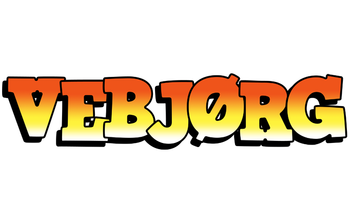 Vebjørg sunset logo