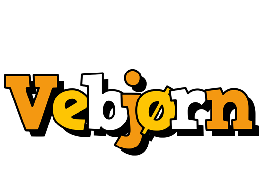 Vebjørn cartoon logo
