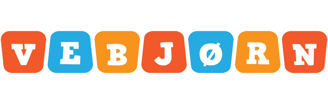 Vebjørn comics logo