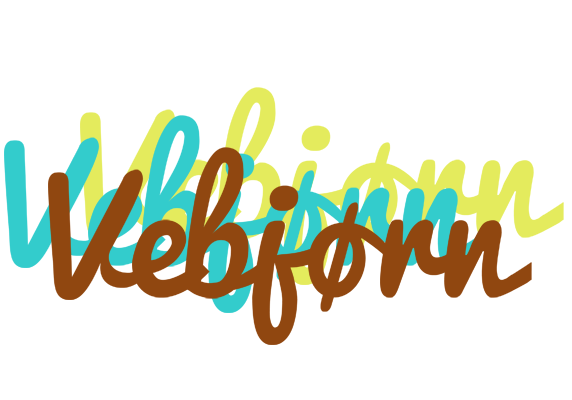 Vebjørn cupcake logo