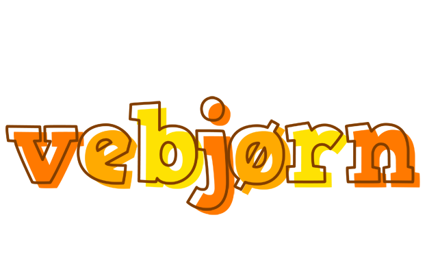 Vebjørn desert logo