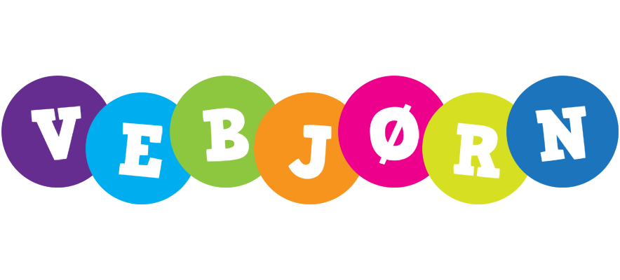 Vebjørn happy logo