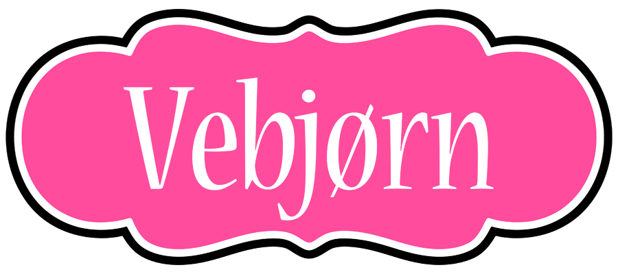 Vebjørn invitation logo