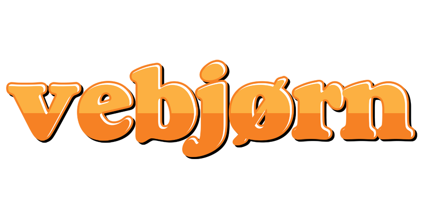 Vebjørn orange logo