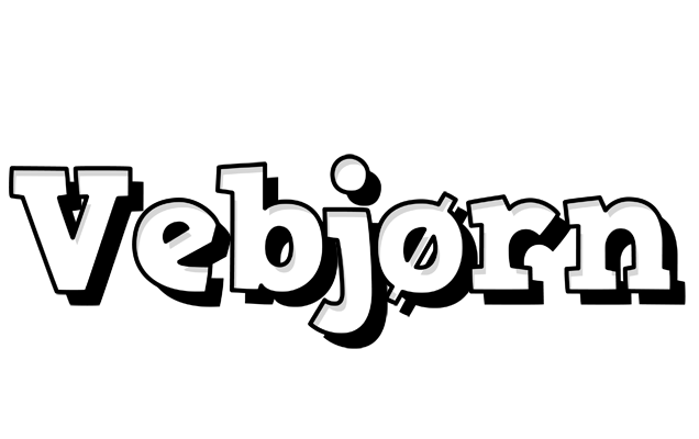 Vebjørn snowing logo