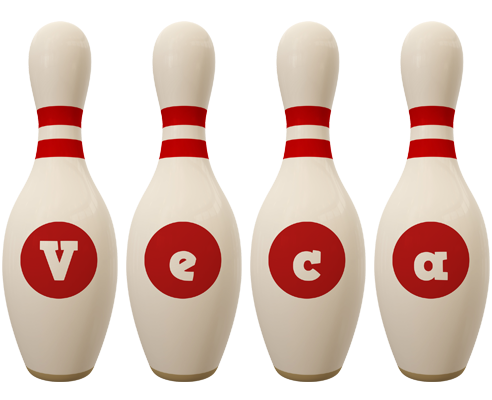 Veca bowling-pin logo
