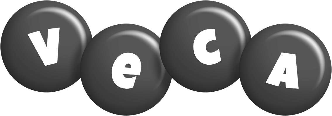 Veca candy-black logo
