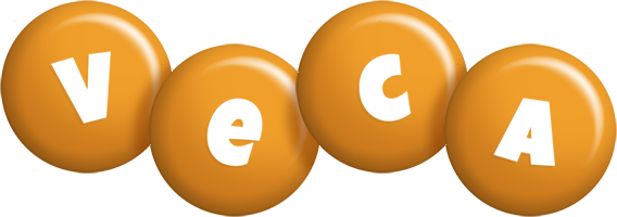 Veca candy-orange logo