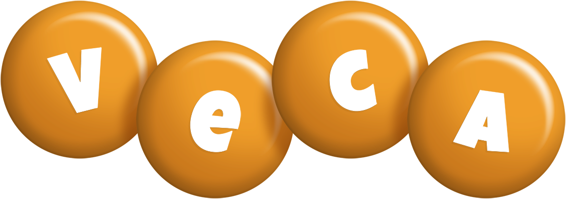 Veca candy-orange logo