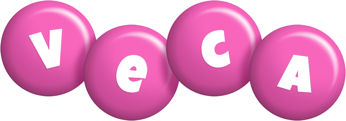 Veca candy-pink logo
