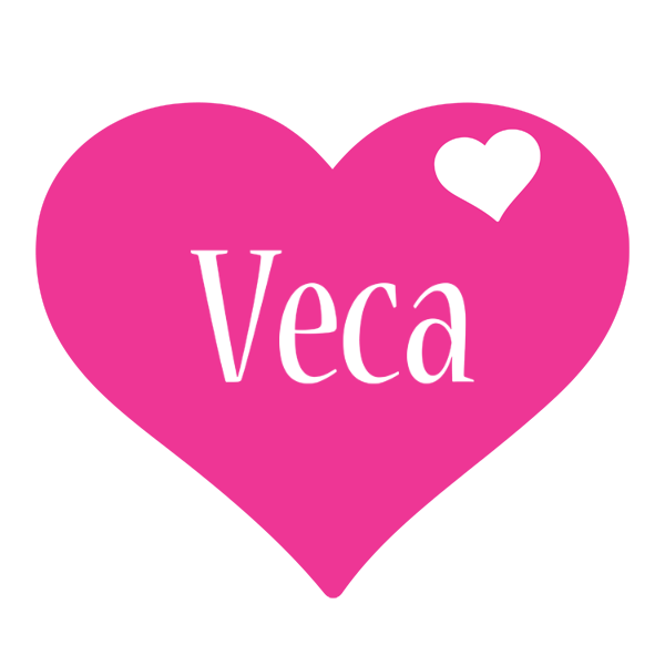 Veca love-heart logo