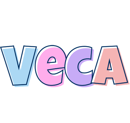 Veca pastel logo