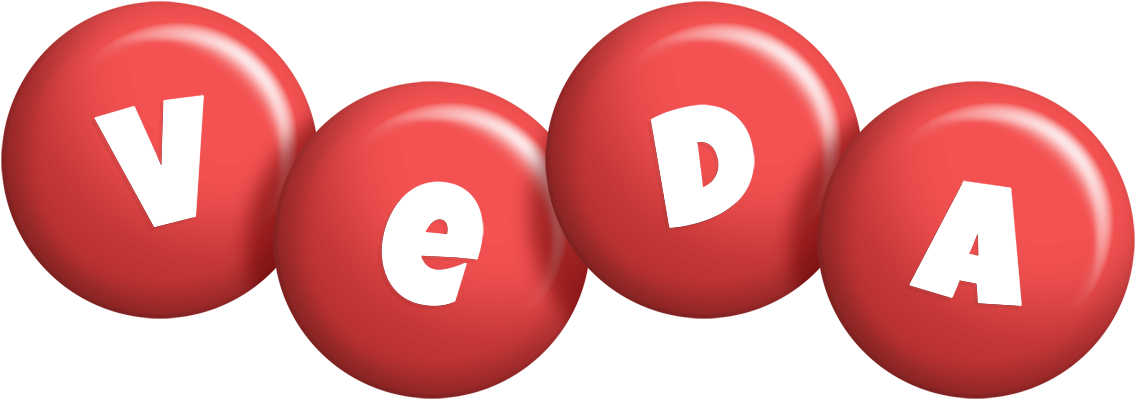 Veda candy-red logo
