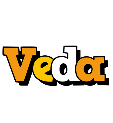 Veda cartoon logo