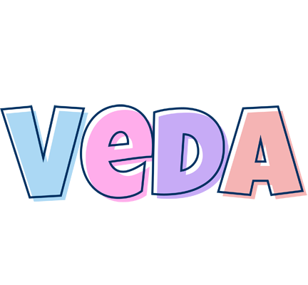 Veda pastel logo