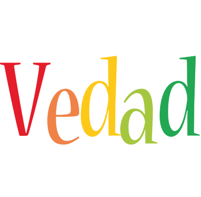 Vedad birthday logo