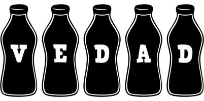 Vedad bottle logo