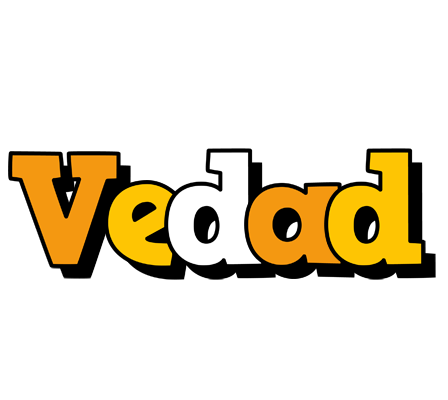 Vedad cartoon logo