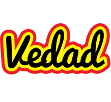 Vedad flaming logo