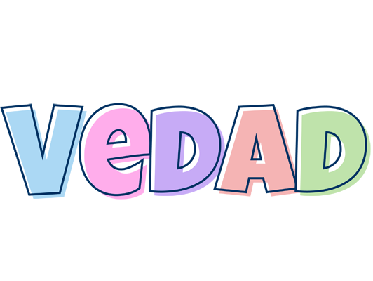 Vedad pastel logo