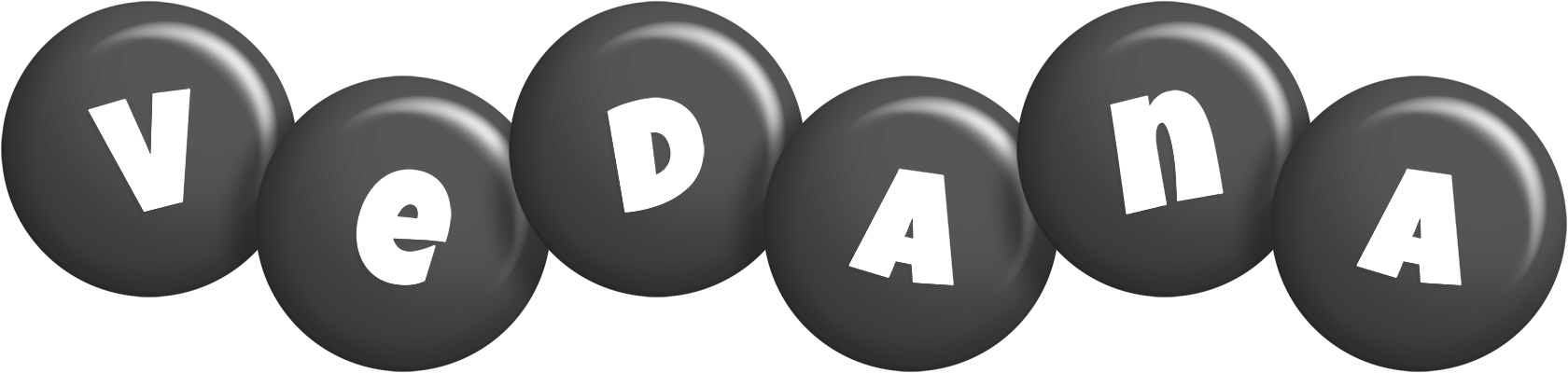 Vedana candy-black logo