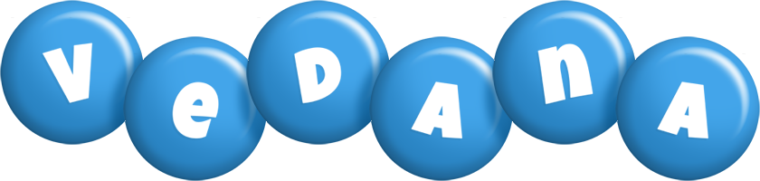 Vedana candy-blue logo