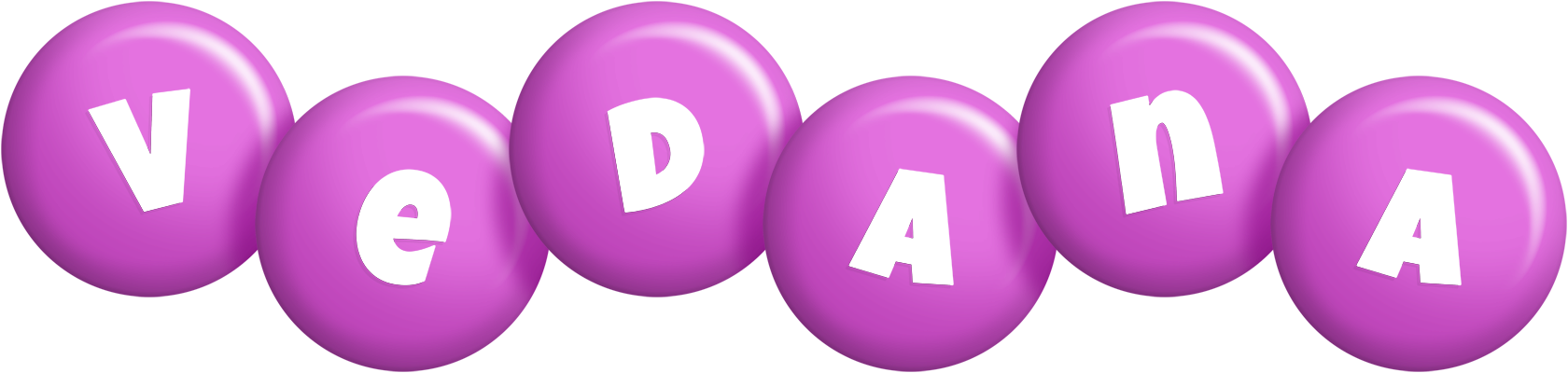 Vedana candy-purple logo