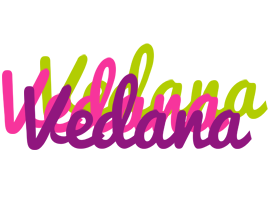 Vedana flowers logo