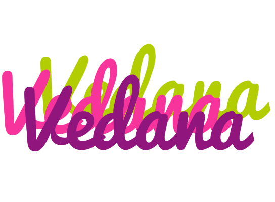 Vedana flowers logo
