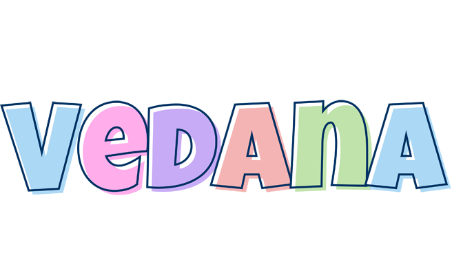 Vedana pastel logo