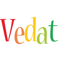 Vedat birthday logo