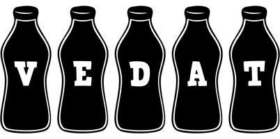 Vedat bottle logo