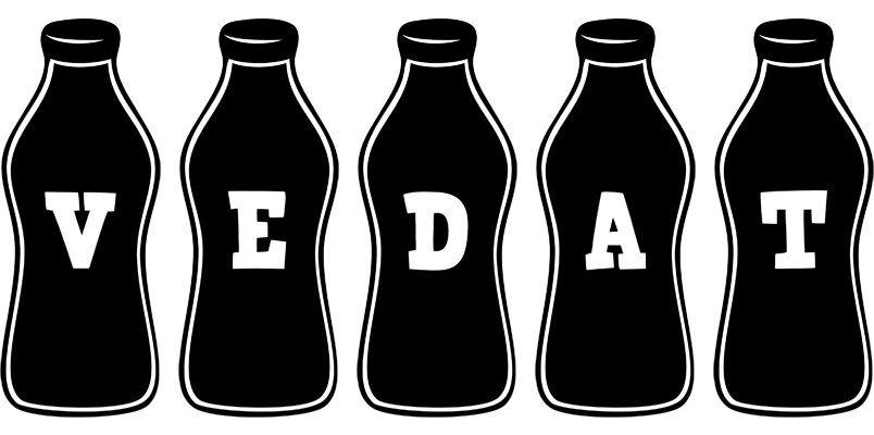 Vedat bottle logo