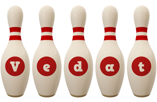 Vedat bowling-pin logo