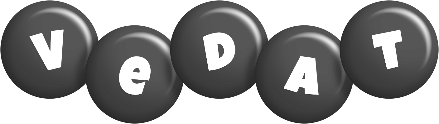 Vedat candy-black logo