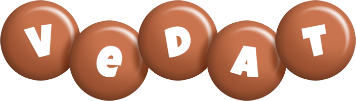 Vedat candy-brown logo