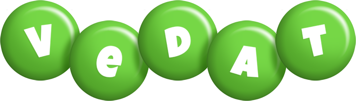 Vedat candy-green logo