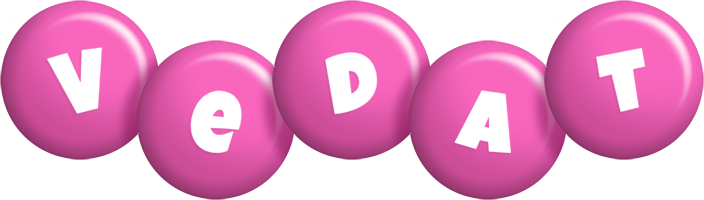 Vedat candy-pink logo