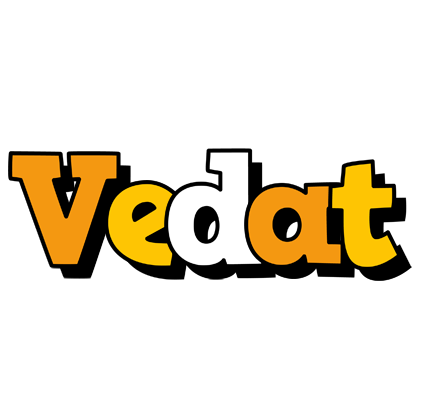 Vedat cartoon logo